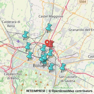 Mappa , 40128 Bologna BO, Italia (3.33917)