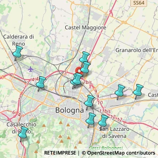 Mappa , 40128 Bologna BO, Italia (4.38917)