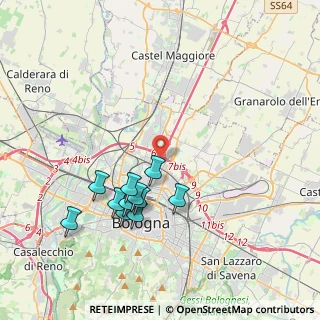 Mappa , 40128 Bologna BO, Italia (3.79727)