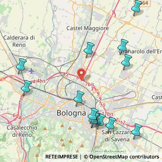 Mappa , 40128 Bologna BO, Italia (5.61154)