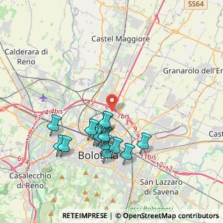Mappa , 40128 Bologna BO, Italia (3.70071)