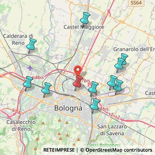 Mappa , 40128 Bologna BO, Italia (4.44636)