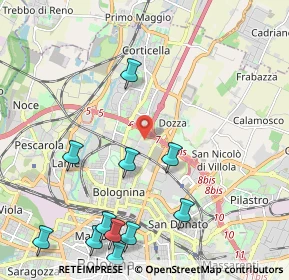 Mappa , 40128 Bologna BO, Italia (2.69182)