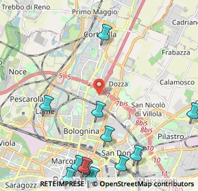 Mappa , 40128 Bologna BO, Italia (2.98583)