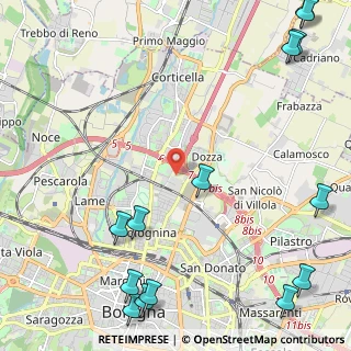 Mappa , 40128 Bologna BO, Italia (3.52714)