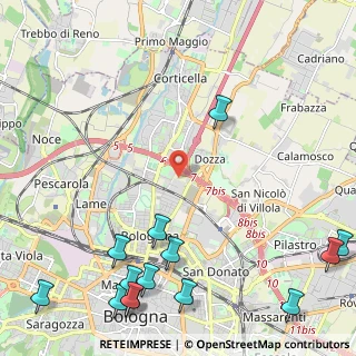 Mappa , 40128 Bologna BO, Italia (3.37357)