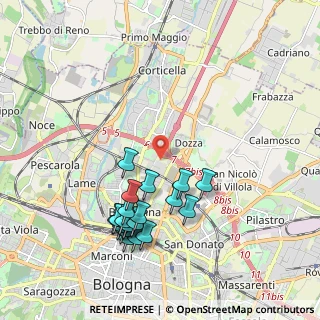Mappa , 40128 Bologna BO, Italia (2.0855)