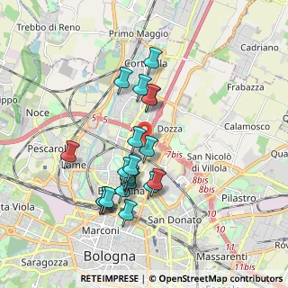 Mappa , 40128 Bologna BO, Italia (1.677)