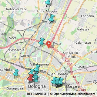 Mappa , 40128 Bologna BO, Italia (3.27833)