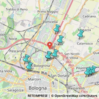 Mappa , 40128 Bologna BO, Italia (2.36273)
