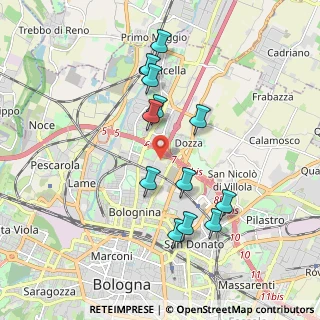 Mappa , 40128 Bologna BO, Italia (1.79583)