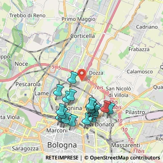 Mappa , 40128 Bologna BO, Italia (2.133)