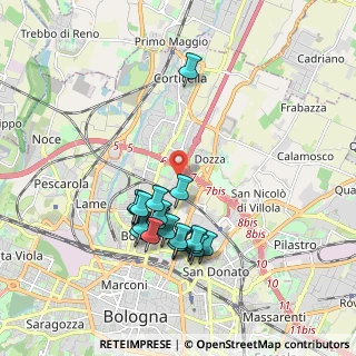 Mappa , 40128 Bologna BO, Italia (1.7985)