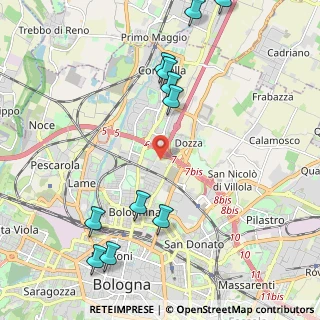 Mappa , 40128 Bologna BO, Italia (2.59455)