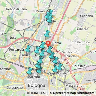 Mappa , 40128 Bologna BO, Italia (1.89056)