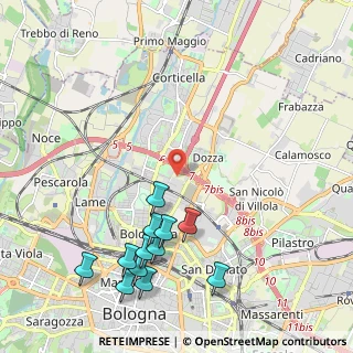Mappa , 40128 Bologna BO, Italia (2.53417)