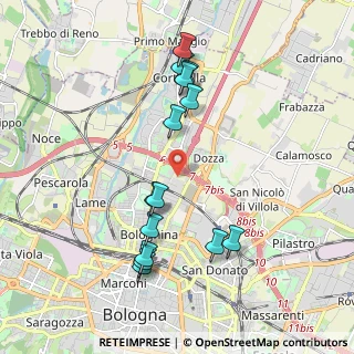 Mappa , 40128 Bologna BO, Italia (2.02357)