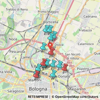 Mappa , 40128 Bologna BO, Italia (1.78176)