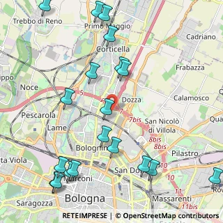 Mappa , 40128 Bologna BO, Italia (2.74526)