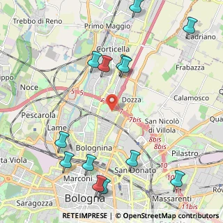 Mappa , 40128 Bologna BO, Italia (2.72538)