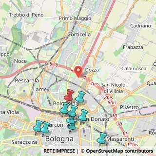 Mappa , 40128 Bologna BO, Italia (3.05273)