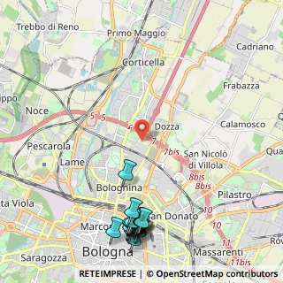 Mappa , 40128 Bologna BO, Italia (2.952)
