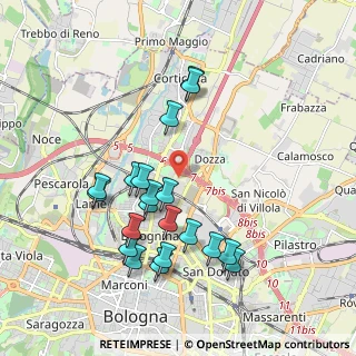 Mappa , 40128 Bologna BO, Italia (1.9455)