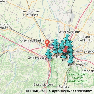Mappa Via Goffredo Mameli, 40132 Bologna BO, Italia (6.6645)