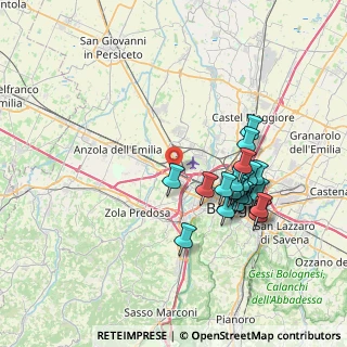 Mappa Via Goffredo Mameli, 40132 Bologna BO, Italia (7.1495)