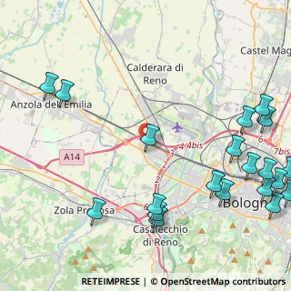 Mappa Via Goffredo Mameli, 40132 Bologna BO, Italia (6.2875)
