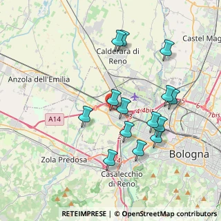 Mappa Via Goffredo Mameli, 40132 Bologna BO, Italia (3.72214)