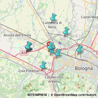 Mappa Via Goffredo Mameli, 40132 Bologna BO, Italia (3.39636)