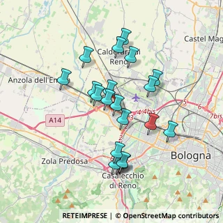 Mappa Via Goffredo Mameli, 40132 Bologna BO, Italia (3.3235)