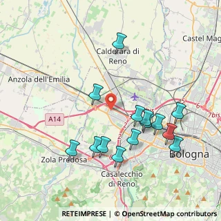 Mappa Via Goffredo Mameli, 40132 Bologna BO, Italia (4.00786)