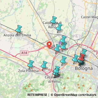 Mappa Via Goffredo Mameli, 40132 Bologna BO, Italia (4.7765)