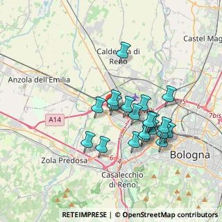 Mappa Via Goffredo Mameli, 40132 Bologna BO, Italia (3.193)