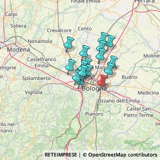 Mappa Via Goffredo Mameli, 40132 Bologna BO, Italia (8.42)