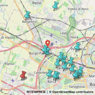 Mappa Via Bruno Bencivenni, 40132 Bologna BO, Italia (2.885)