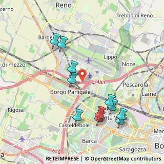 Mappa Via Bruno Bencivenni, 40132 Bologna BO, Italia (2.11727)