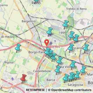 Mappa Via Bruno Bencivenni, 40132 Bologna BO, Italia (2.8605)