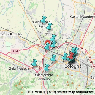 Mappa Via Bruno Bencivenni, 40132 Bologna BO, Italia (4.08)
