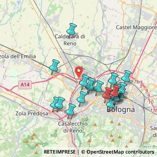 Mappa Via Bruno Bencivenni, 40132 Bologna BO, Italia (3.9845)