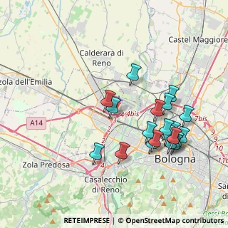 Mappa Via Bruno Bencivenni, 40132 Bologna BO, Italia (4.0185)