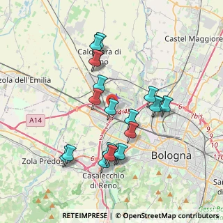 Mappa Via Bruno Bencivenni, 40132 Bologna BO, Italia (3.5795)