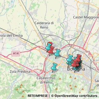 Mappa Via Bruno Bencivenni, 40132 Bologna BO, Italia (4.62235)
