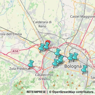 Mappa Via Bruno Bencivenni, 40132 Bologna BO, Italia (4.49727)