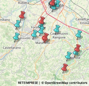 Mappa Via Arrigo Boito, 41053 Maranello MO, Italia (9.404)