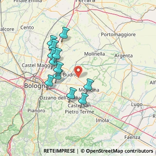 Mappa Via S. Salvatore, 40054 Budrio BO, Italia (13.2325)