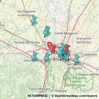 Mappa Via de la Birra, 40132 Bologna BO, Italia (5.91846)