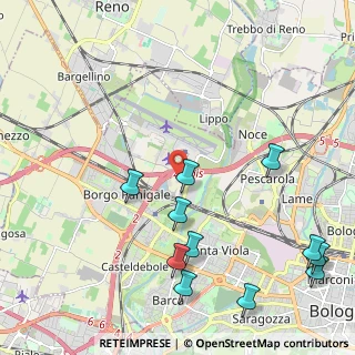 Mappa Via de la Birra, 40132 Bologna BO, Italia (2.66636)